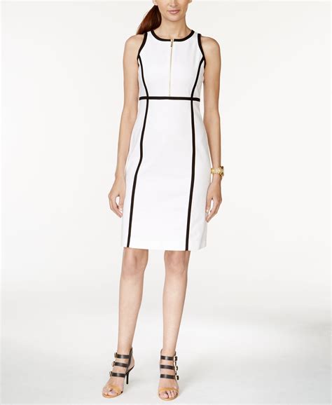 michael kors white dress sale|macy's dresses michael kors.